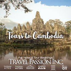 Tours to Combodia by Travel Passion Inc.