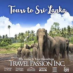 Tours to Sri-Lanka by Travel Passion Inc.